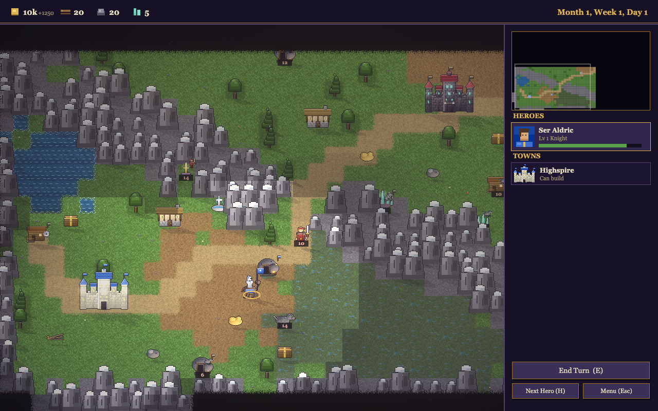 Crownfall adventure map